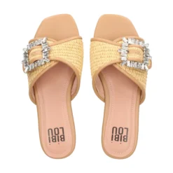 BIBI LOU Sandalias planas de Mujer 870Z94HG NATURAL