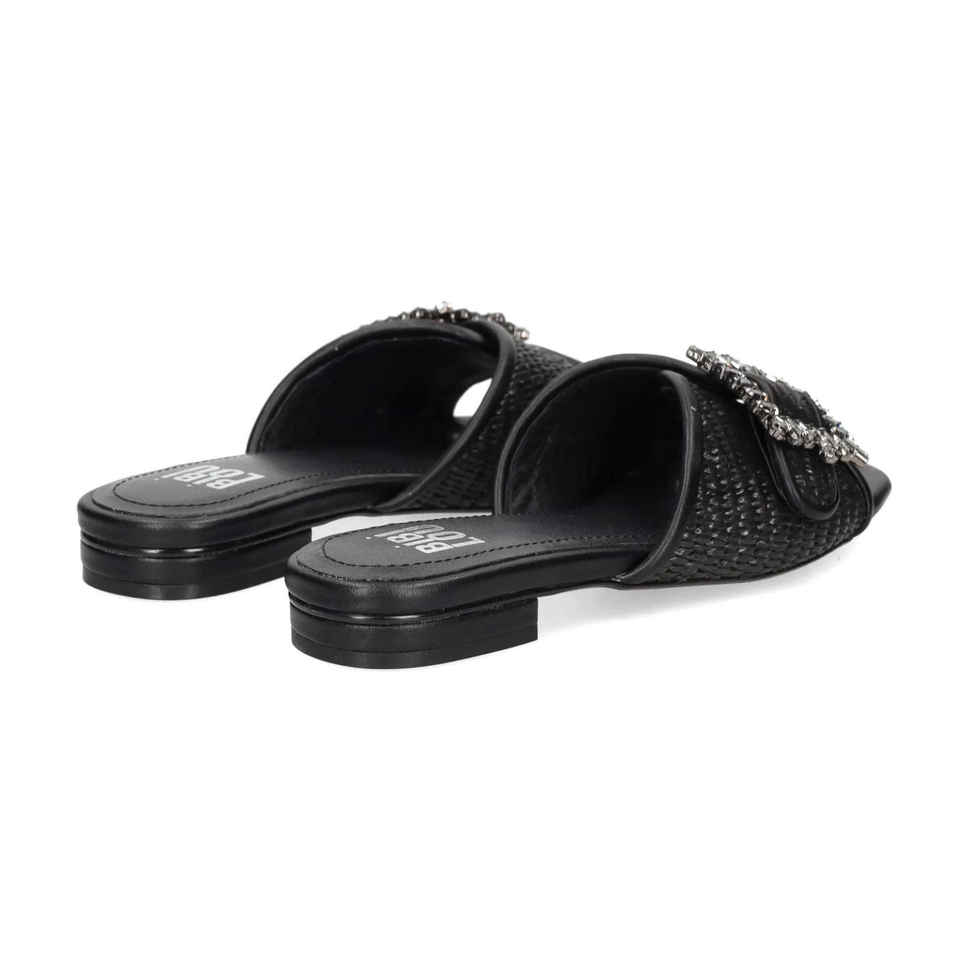 BIBI LOU Sandalias planas de Mujer 870Z94HG NEGRO