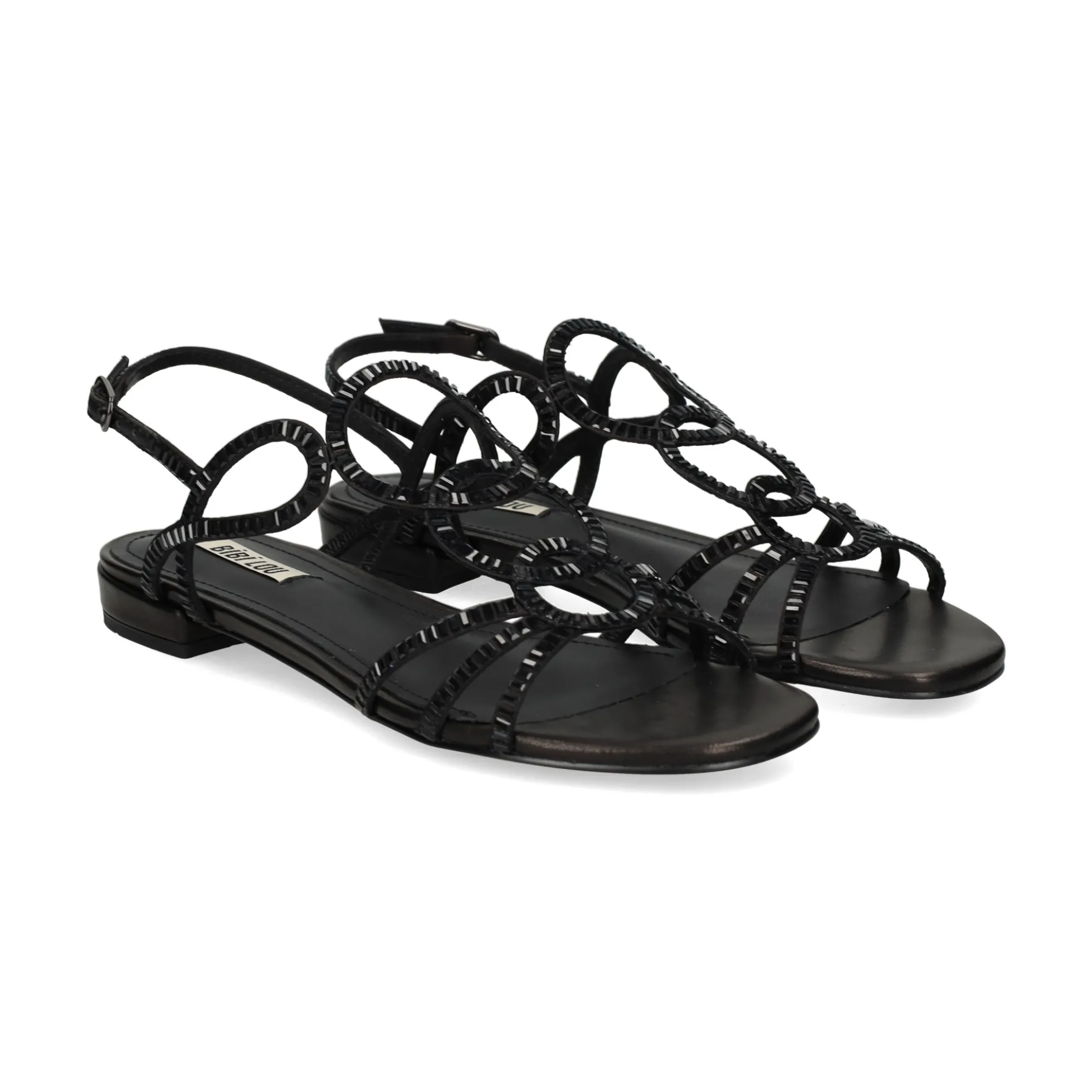 BIBI LOU Sandalias planas de Mujer 584Z00VK NEGRO