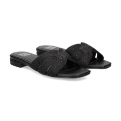 BIBI LOU Sandalias planas de Mujer 875Z94HG NEGRO