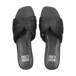 BIBI LOU Sandalias planas de Mujer 875Z94HG NEGRO