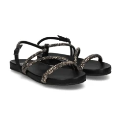 BIBI LOU Sandalias planas de Mujer 862Z00HG NEGRO