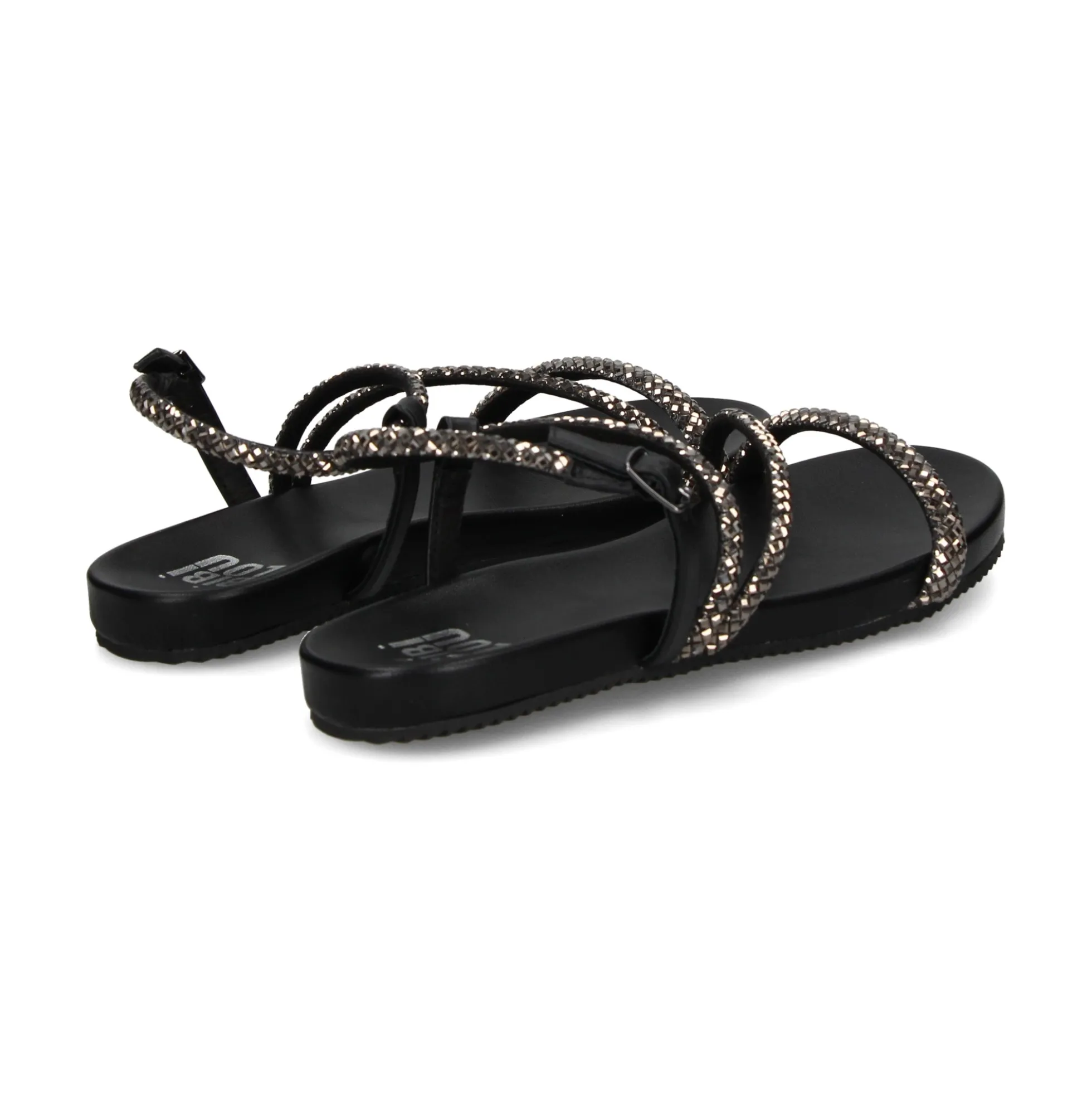 BIBI LOU Sandalias planas de Mujer 862Z00HG NEGRO