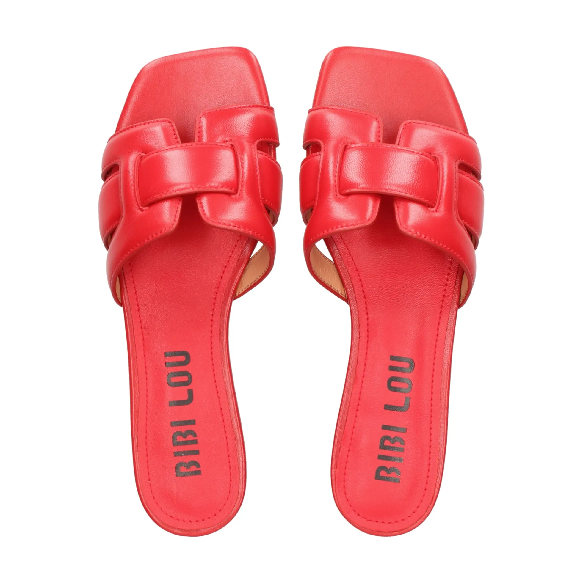 BIBI LOU Sandalias planas de Mujer 760Z10VK ROJO