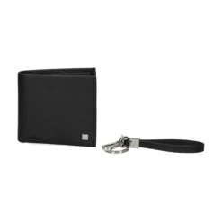 BOSS Billeteras GB_Pin 4cc&Keyring 10247449 001 NEGRO