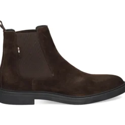 BOSS Botines de Hombre Calev_Cheb_sdfb 201 DARK BROWN