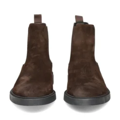 BOSS Botines de Hombre Calev_Cheb_sdfb 201 DARK BROWN