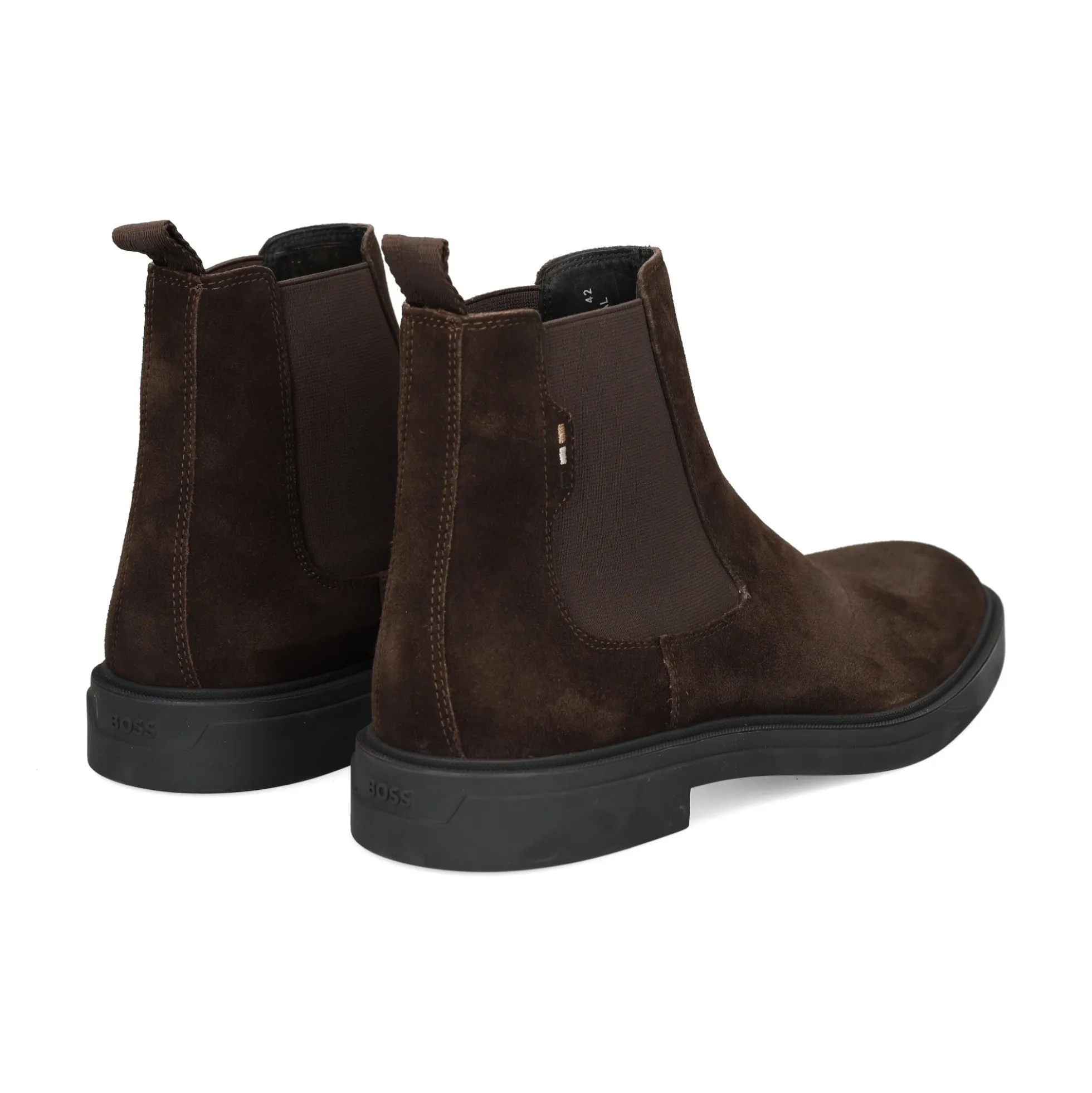 BOSS Botines de Hombre Calev_Cheb_sdfb 201 DARK BROWN