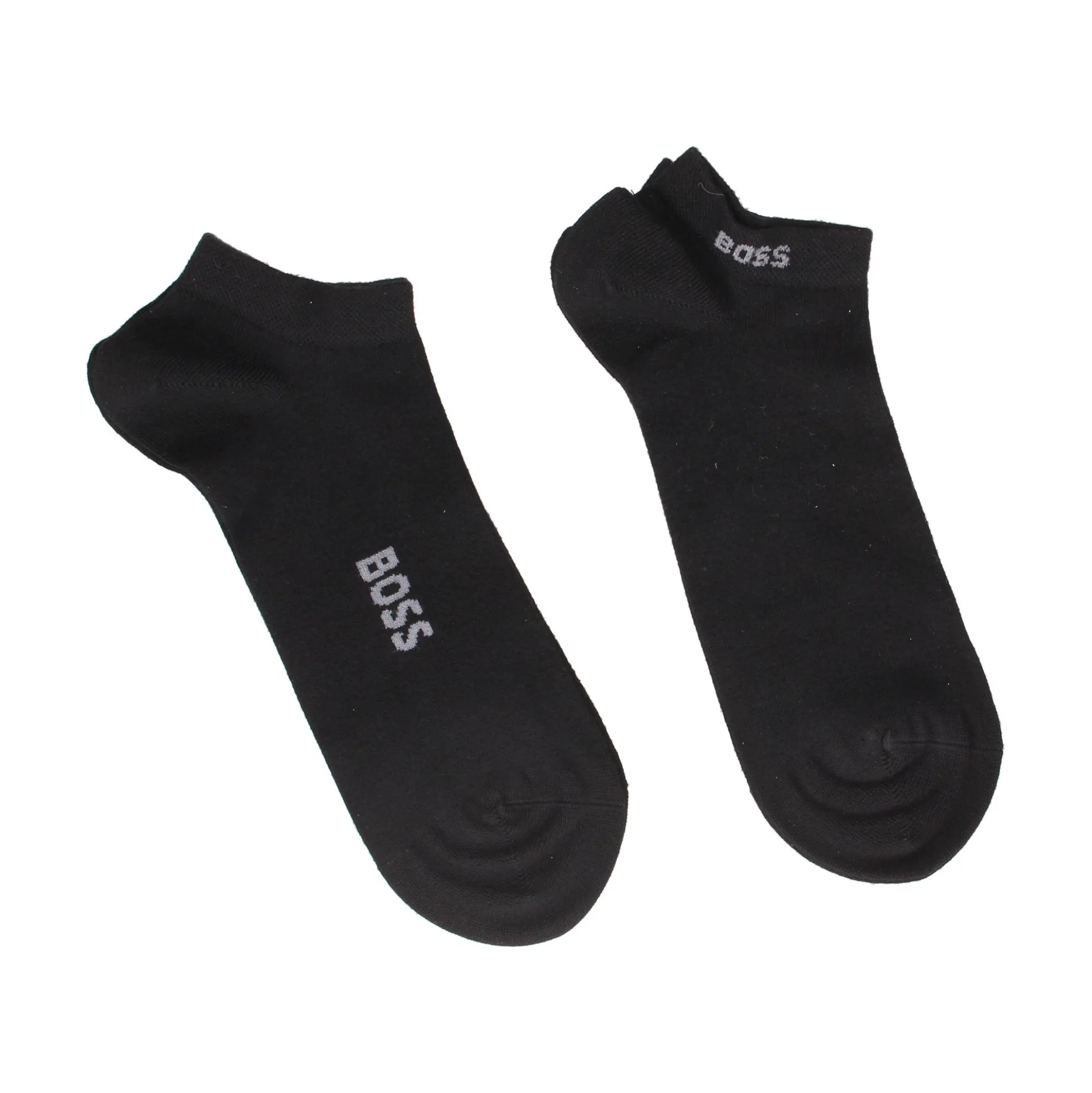 BOSS Calcetines 2P AS Logo Bamboo 10270348 001 NEGRO