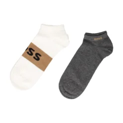BOSS Calcetines 2P AS Logo CC (257395) 261 Medium Beig