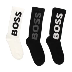 BOSS Calcetines 3P QS Rib Logo CC 10263518 960 Open Miscel