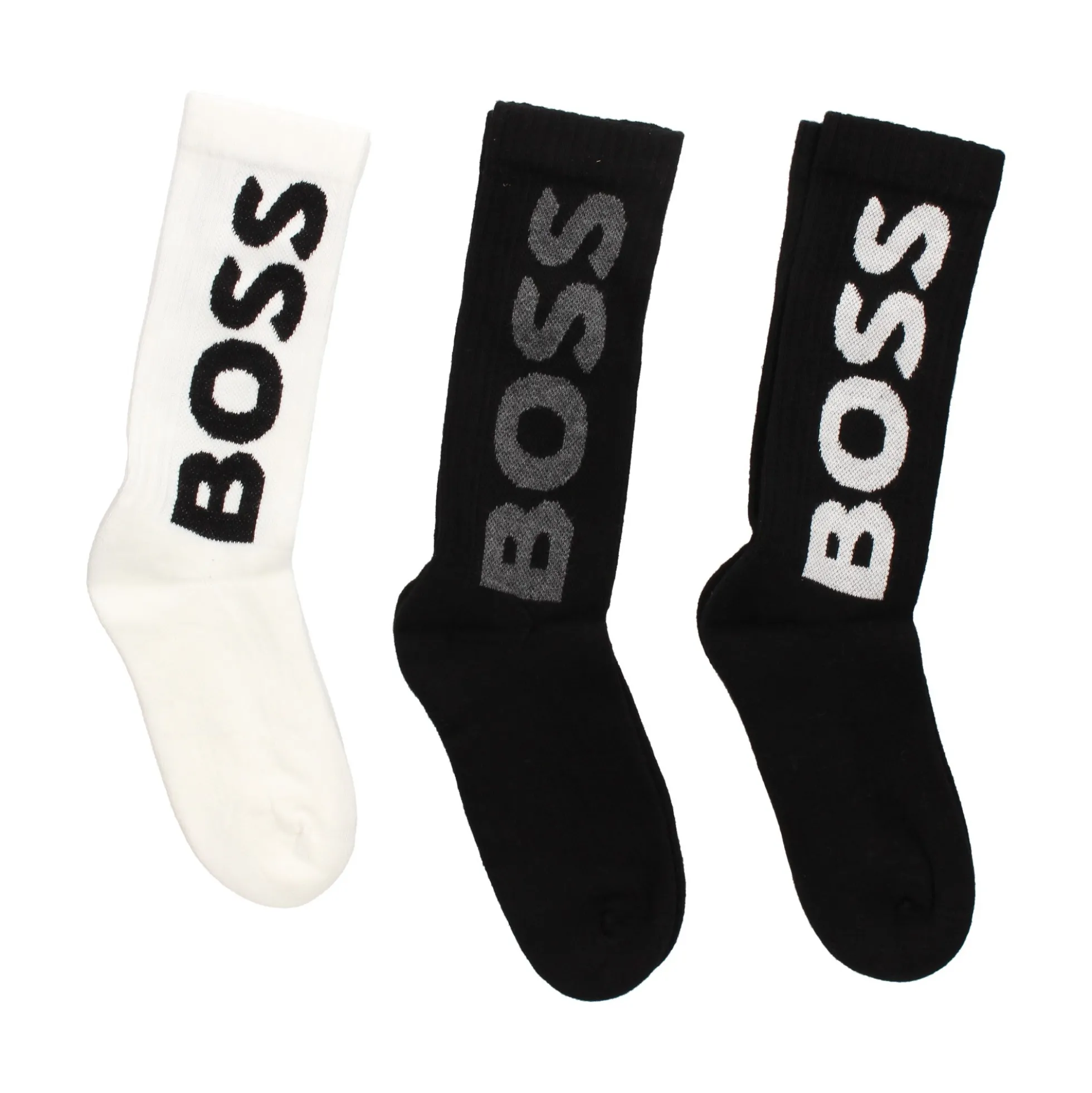 BOSS Calcetines 3P QS Rib Logo CC 10263518 960 Open Miscel