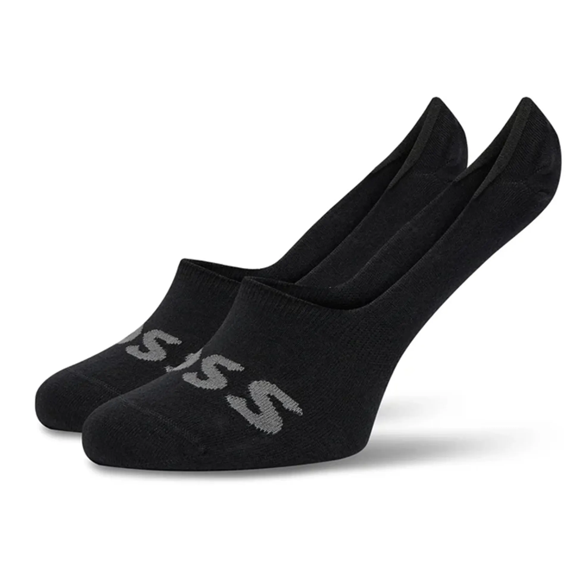 BOSS Calcetines 2P SL Uni Logo CC 10260228 001 NEGRO