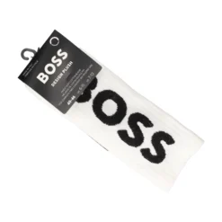 BOSS Calcetines QS Rib Logo CC 100 BLANCO