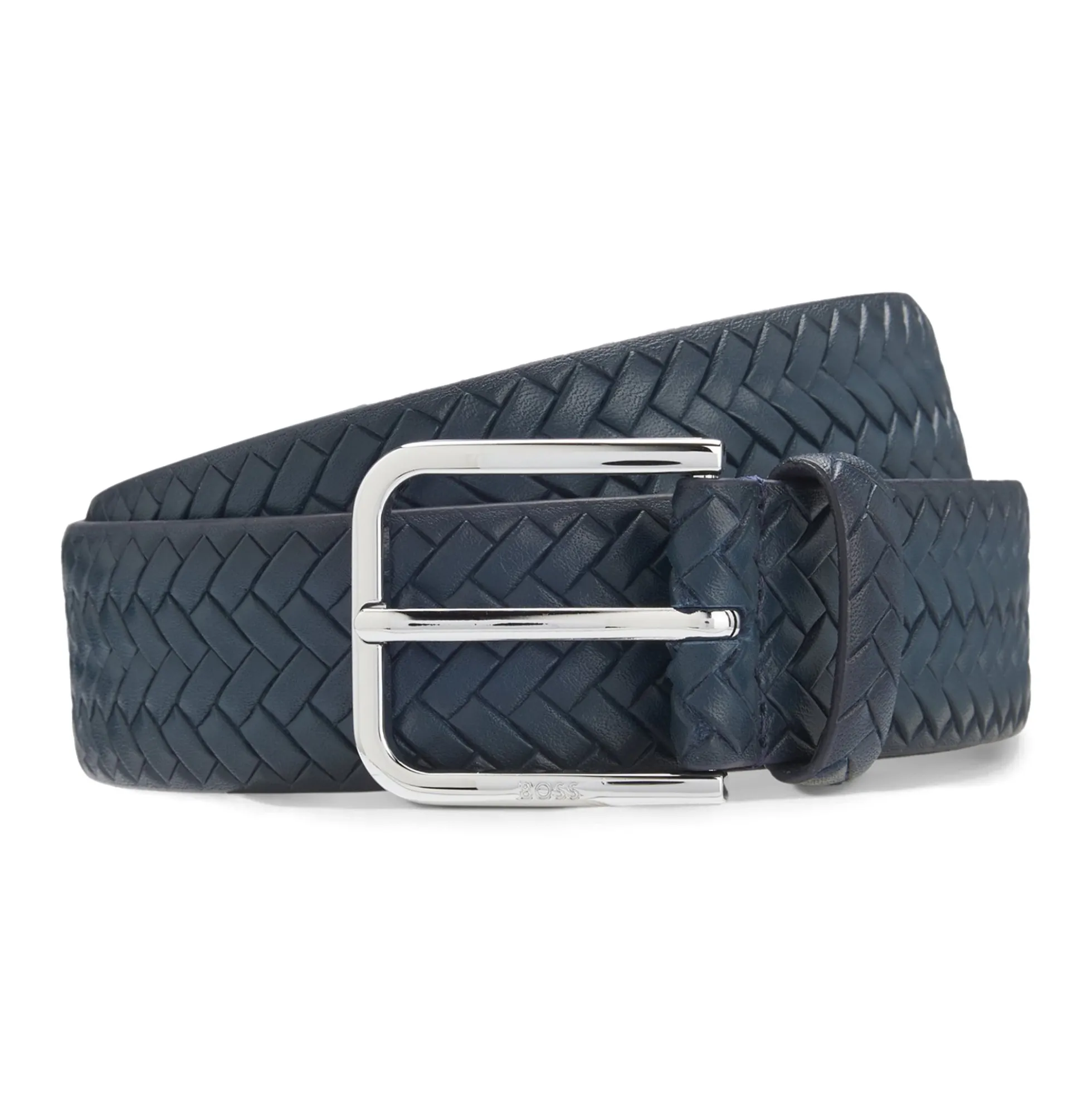 BOSS Cinturones Madison-B1_WnPr_Sz35 102261 401 DARK BLUE