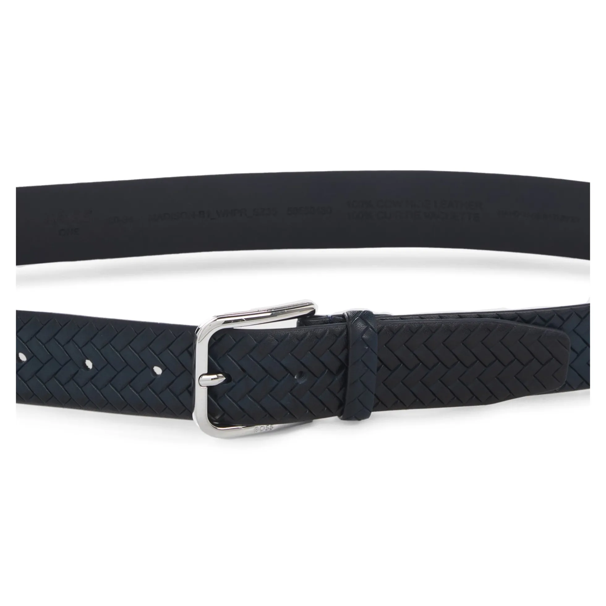 BOSS Cinturones Madison-B1_WnPr_Sz35 102261 401 DARK BLUE