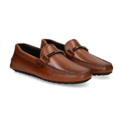 BOSS Mocasines de Hombre Noel_Mocc_ltfhw 210 MEDIUM BROW