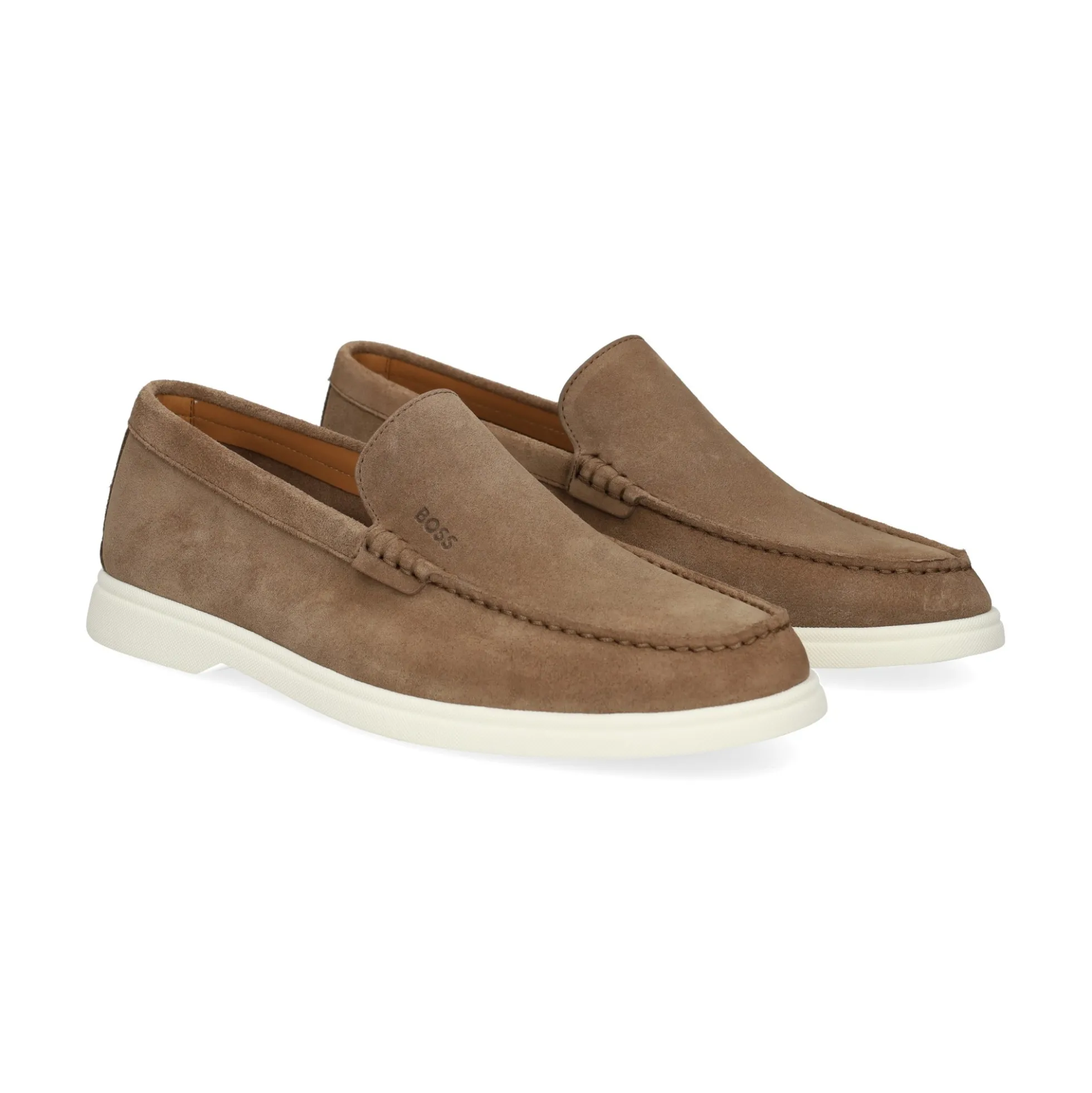 BOSS Mocasines de Hombre Sienne_Loaf_sd_N 260 Medium Beig