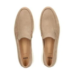 BOSS Mocasines de Hombre Sienne_Loaf_sd_N 260 Medium Beig