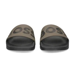 BOSS Sandalias de Hombre Aryeh_Slid_npvlg 342-Open Green