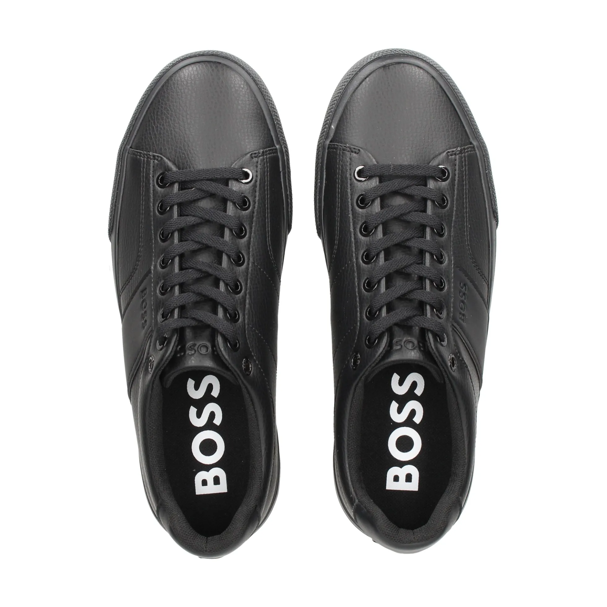 BOSS Zapatillas de Hombre Aiden_Tenn_grltp 005 BLACK
