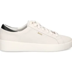 BOSS Zapatillas de Hombre Belwar_Tenn_tb 121-Open White