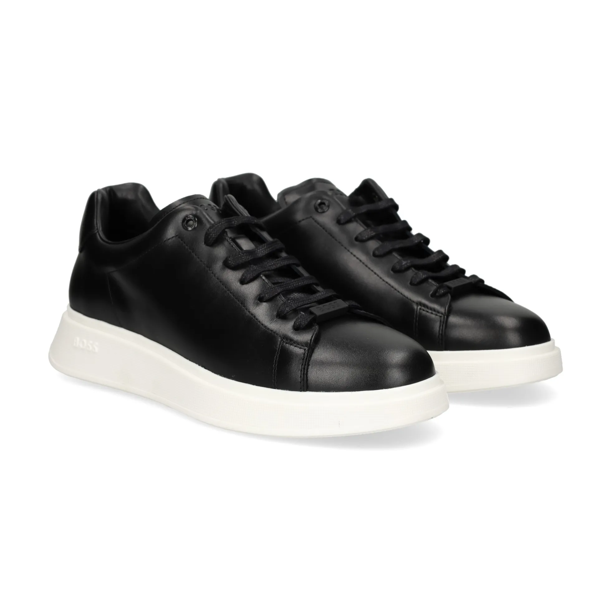BOSS Zapatillas de Hombre Bulton_Runn_lt_N 001 NEGRO