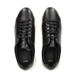 BOSS Zapatillas de Hombre Bulton_Runn_lt_N 001 NEGRO