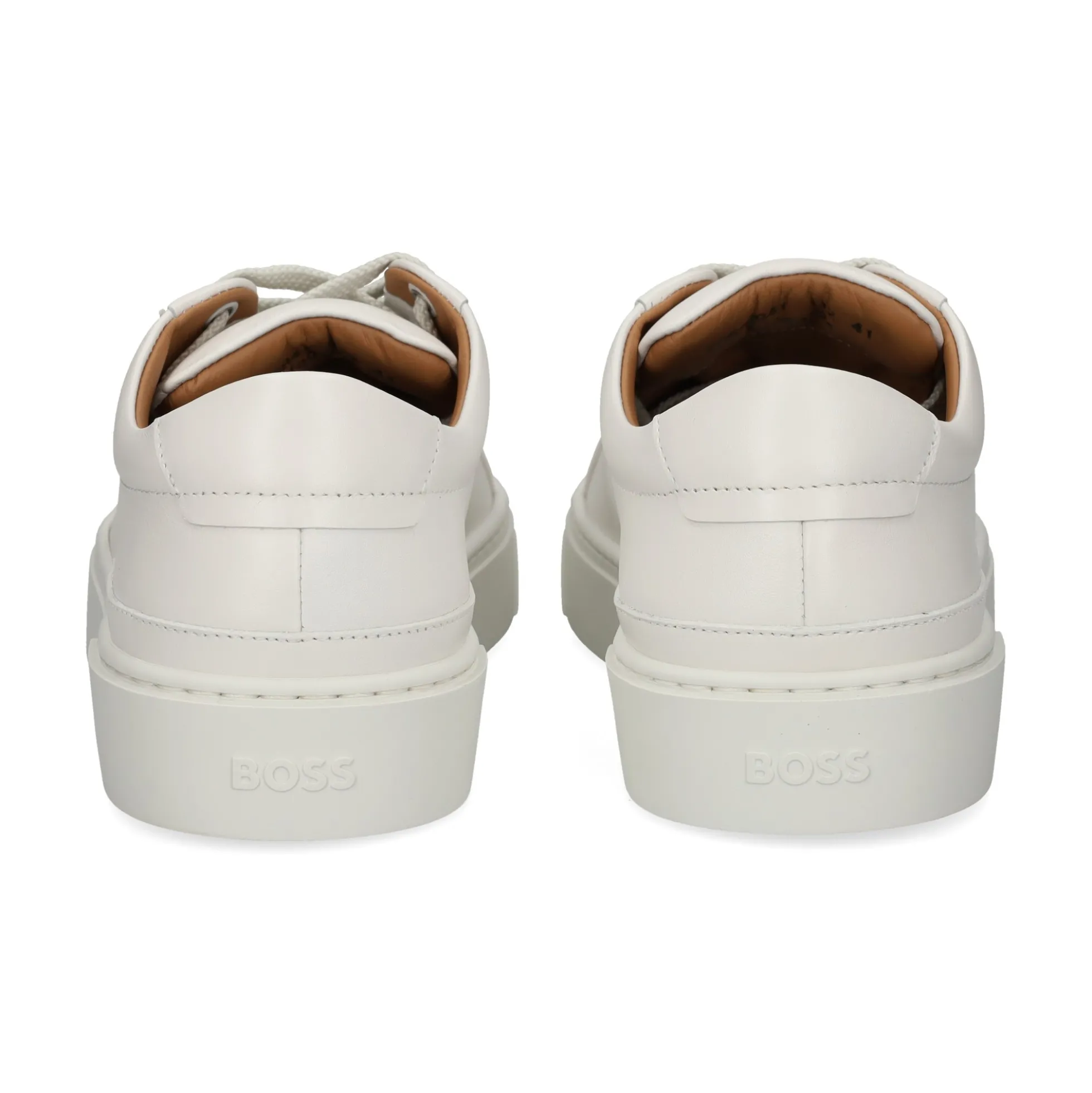 BOSS Zapatillas de Hombre Gary_Tenn_nalu_N 112 Open White