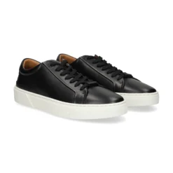 BOSS Zapatillas de Hombre Gary_Tenn_nalu_N 001 NEGRO