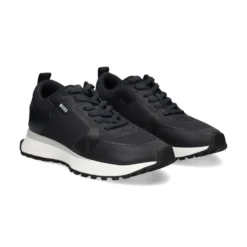BOSS Zapatillas de Hombre Jonah_Runn_meth (286595) 406 DARK BLUE