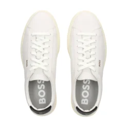 BOSS Zapatillas de Hombre Kieran_Tenn_bu 102-Natural