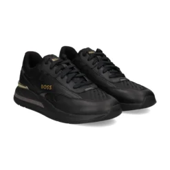 BOSS Zapatillas de Hombre Kurt_Runn_mnmx 007 NEGRO