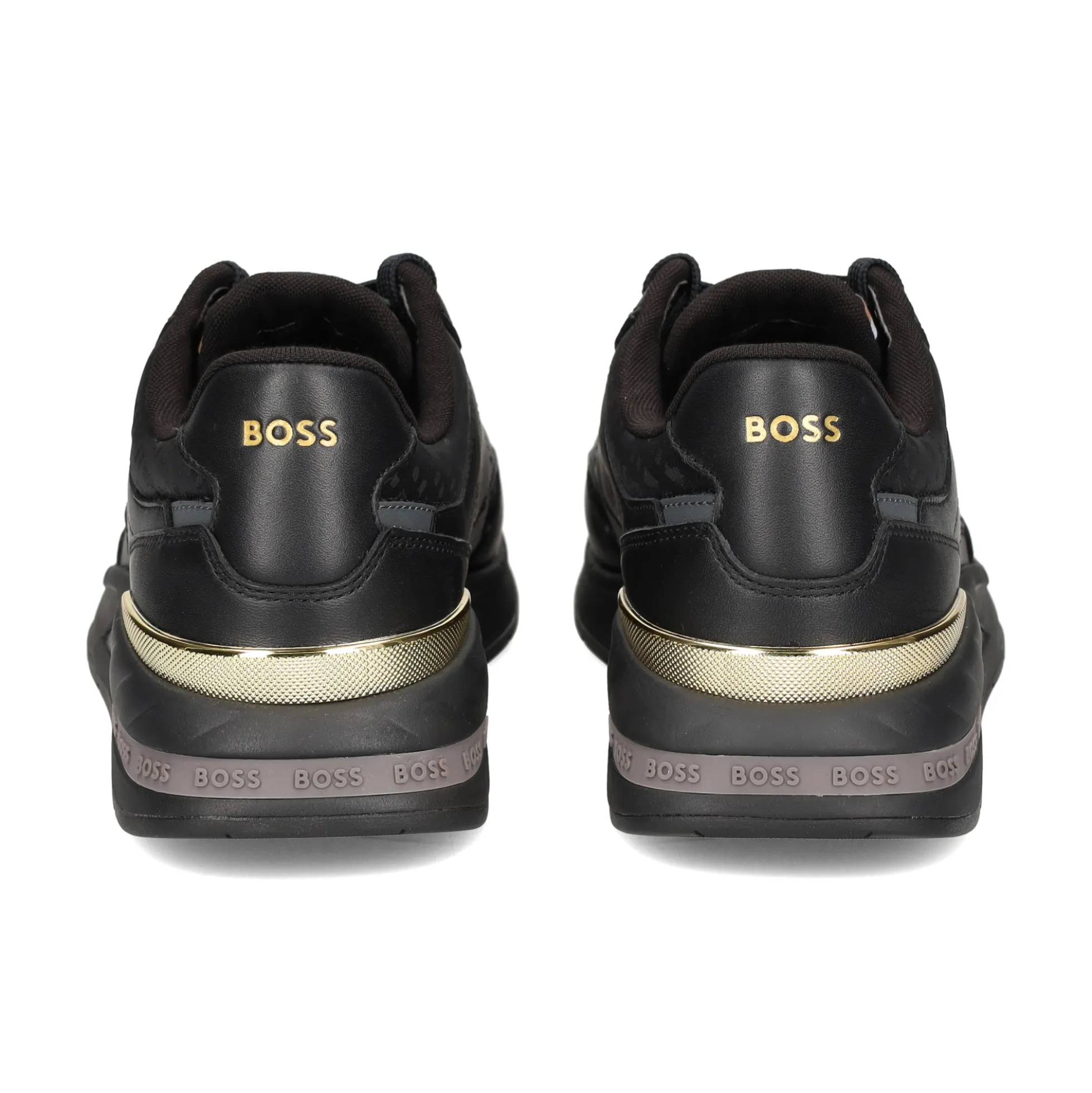 BOSS Zapatillas de Hombre Kurt_Runn_mnmx 007 NEGRO