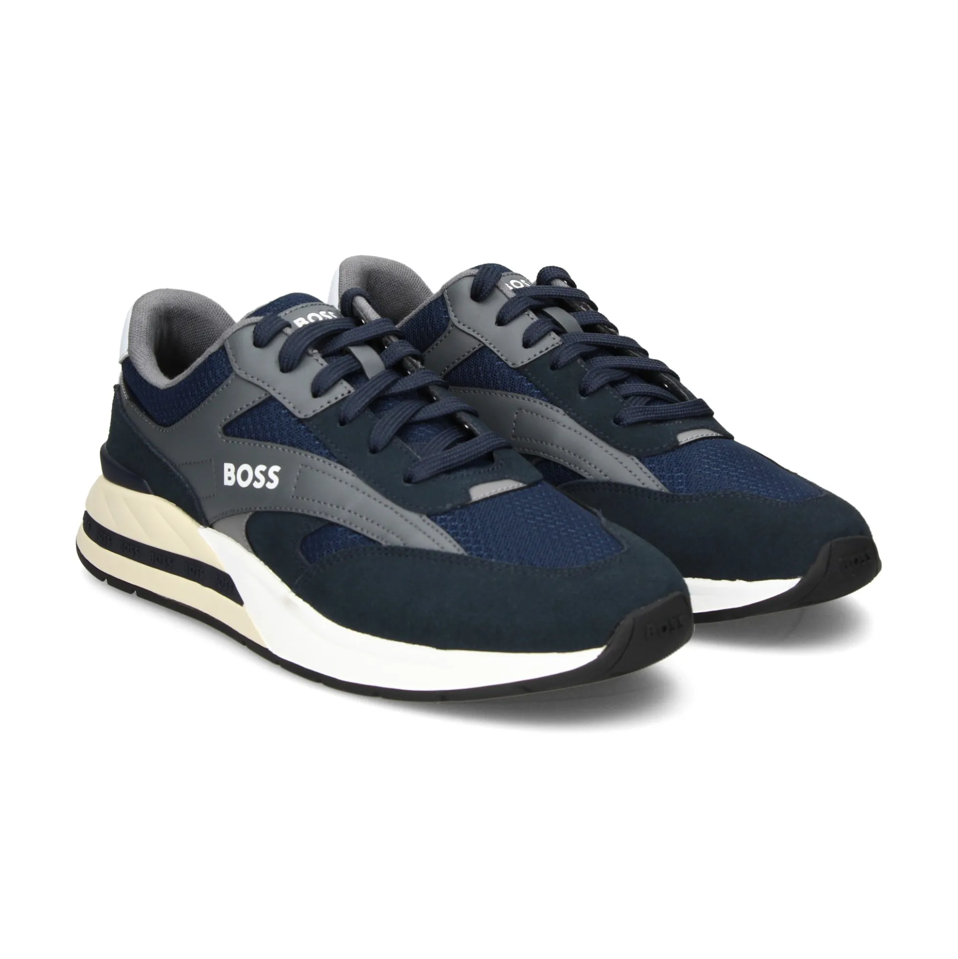BOSS Zapatillas de Hombre Kurt_Runn_sdme 402 - DARK BLUE