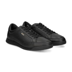 BOSS Zapatillas de Hombre Nitan_Lowp_bu 005 BLACK