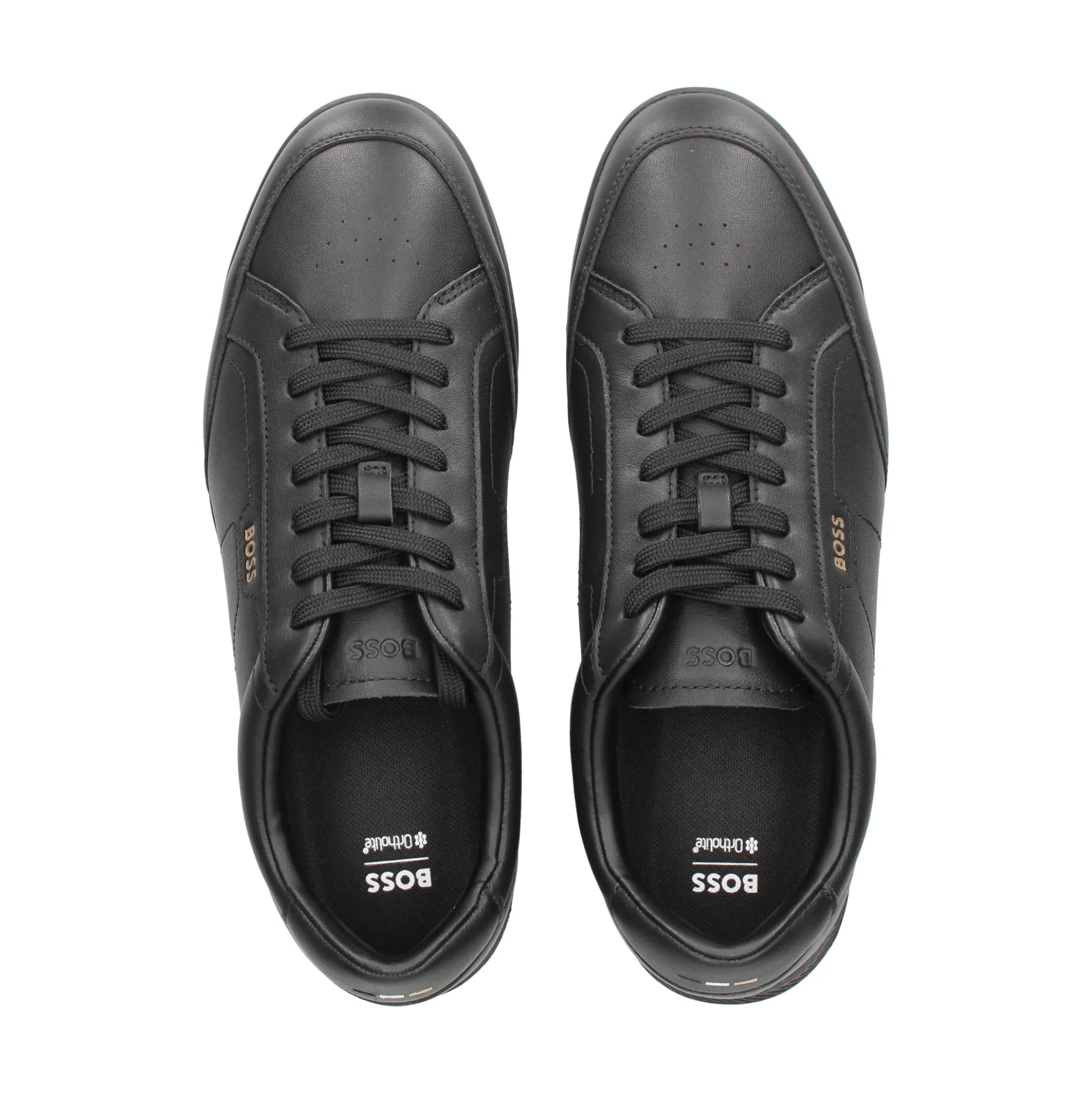 BOSS Zapatillas de Hombre Nitan_Lowp_bu 005 BLACK