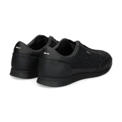 BOSS Zapatillas de Hombre Nitan_Tenn_mn 005 BLACK
