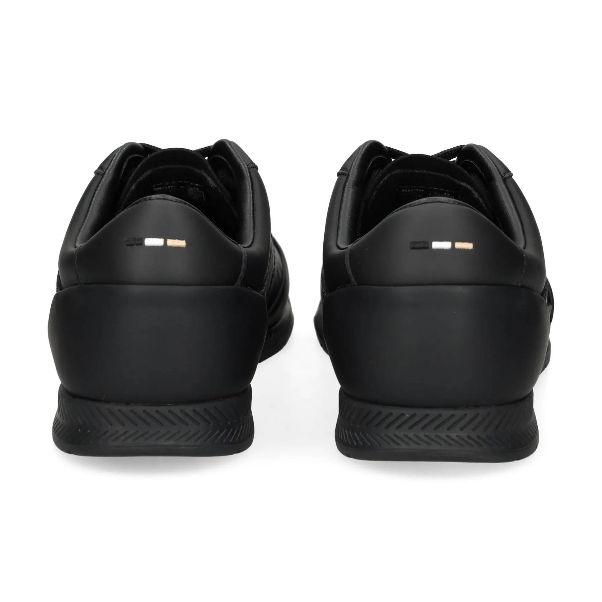 BOSS Zapatillas de Hombre Nitan_Tenn_mn 005 BLACK