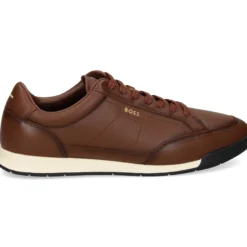 BOSS Zapatillas de Hombre Nitan_Lowp_bu 210 MEDIUM BROW
