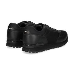BOSS Zapatillas de Hombre Parkour-L_Runn_methn 102779 005 BLACK