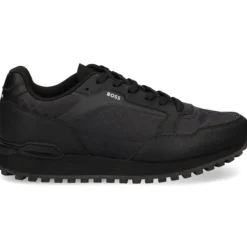 BOSS Zapatillas de Hombre Parkour-L_Runn_txhfm 005 BLACK