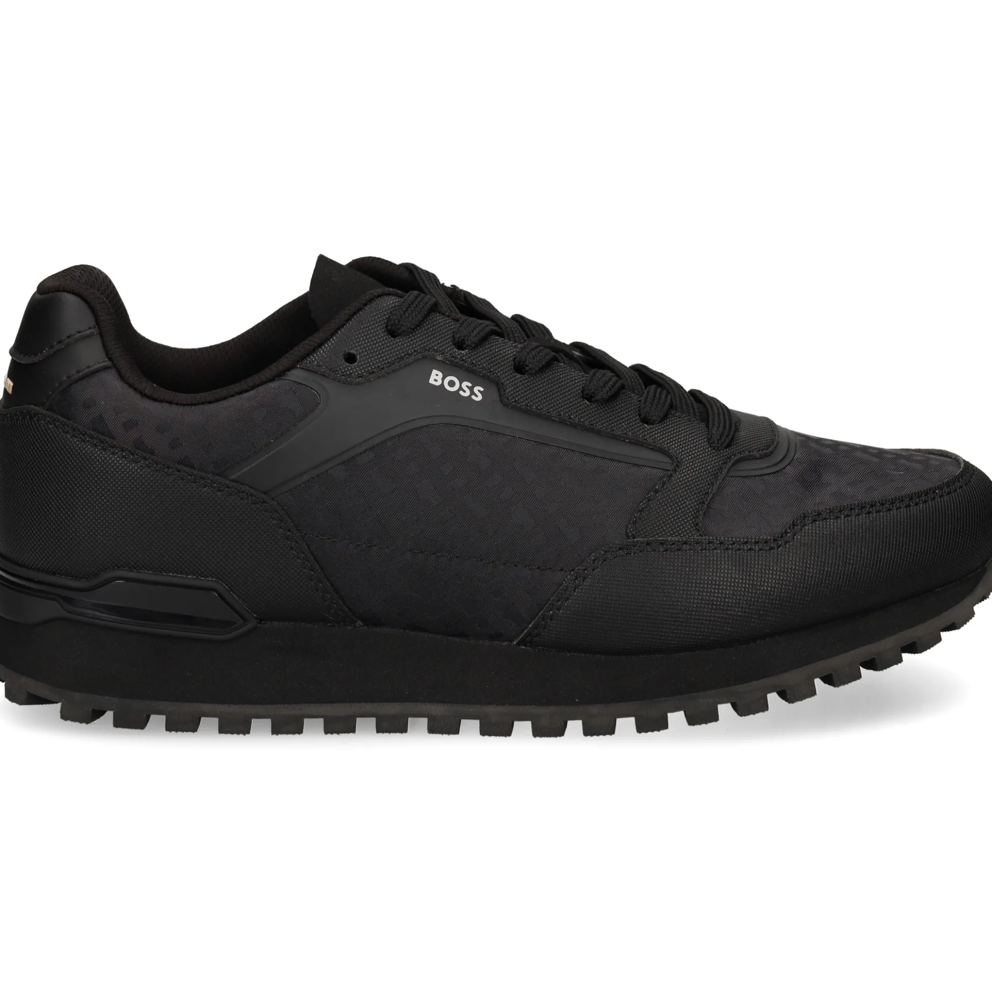 BOSS Zapatillas de Hombre Parkour-L_Runn_txhfm 005 BLACK