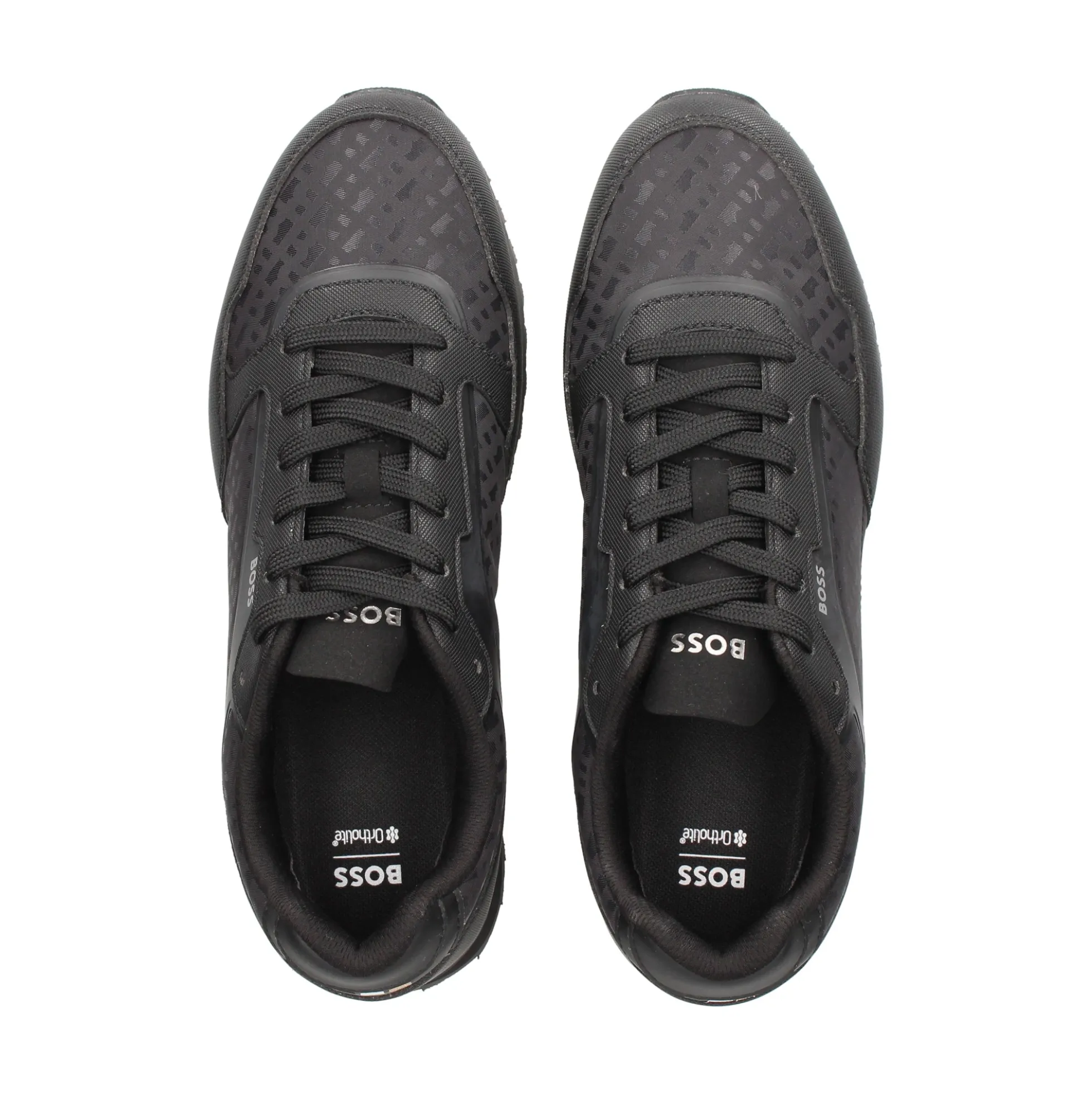 BOSS Zapatillas de Hombre Parkour-L_Runn_txhfm 005 BLACK