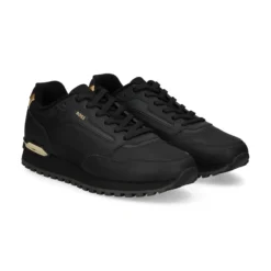 BOSS Zapatillas de Hombre Parkour-L_Runn_txhf 007 NEGRO