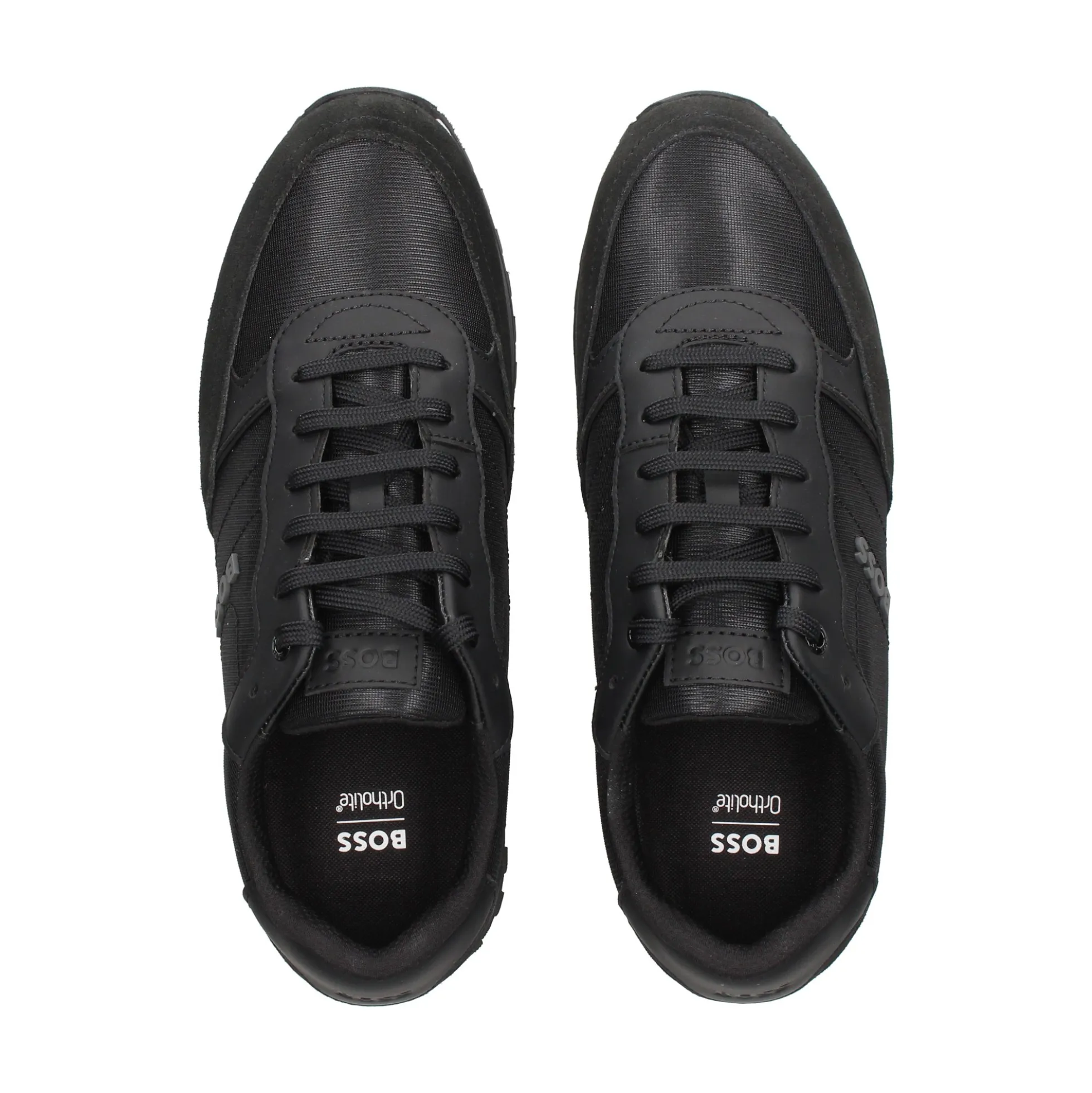 BOSS Zapatillas de Hombre Parkour-L_Runn_ny_N 001 NEGRO