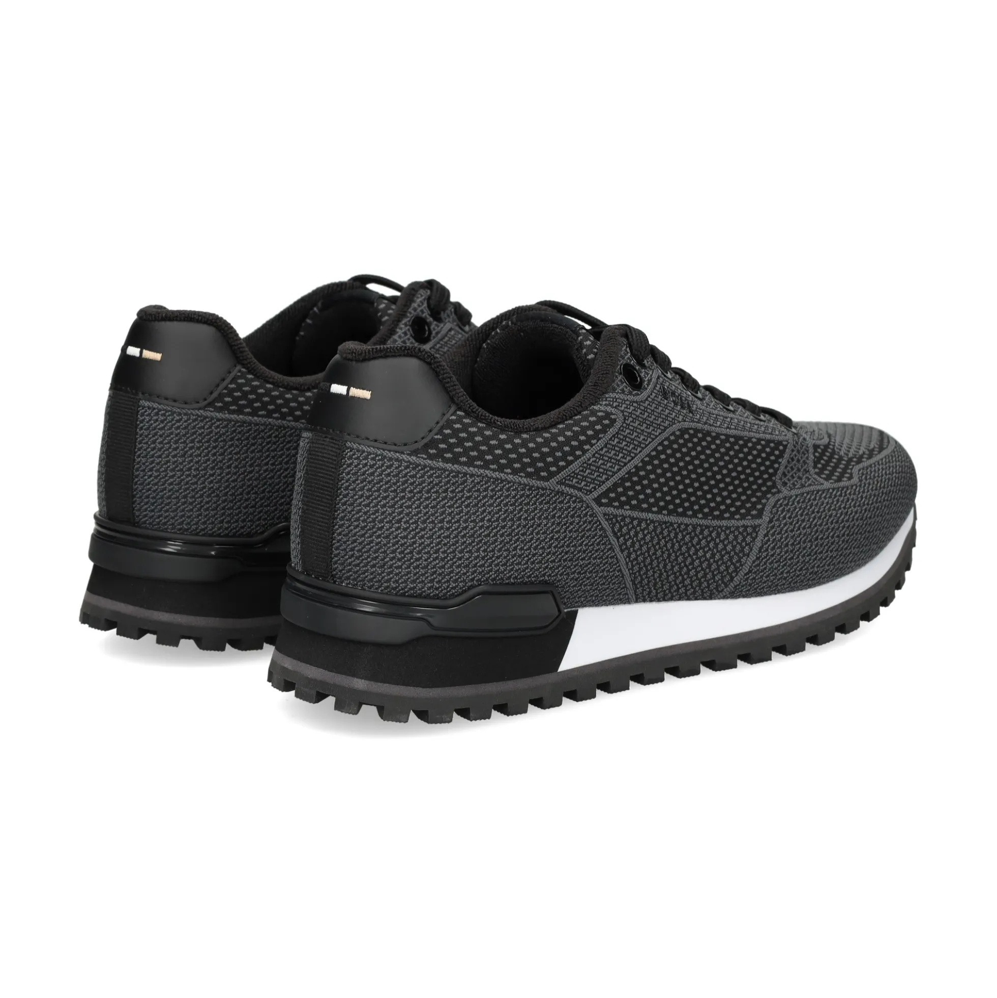 BOSS Zapatillas de Hombre PARKOUR-L_RUNN_JQ 10271740 002 NEGRO