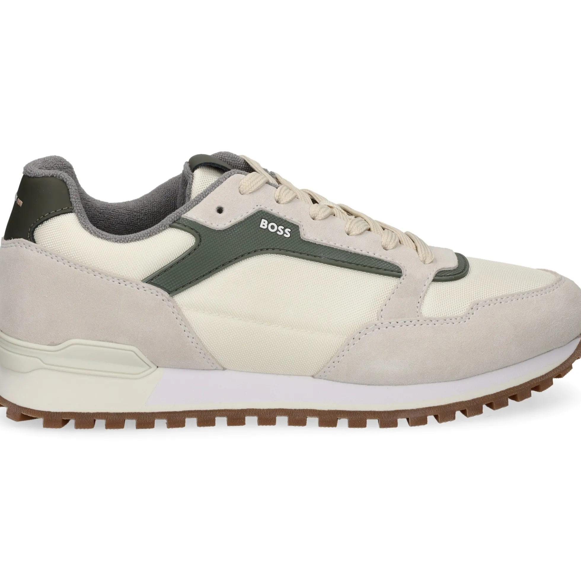 BOSS Zapatillas de Hombre Parkour-L_Runn_sdnyt 273 Light Beige