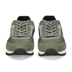 BOSS Zapatillas de Hombre Parkour-L_Runn_sdnyt 301 DARK GREEN