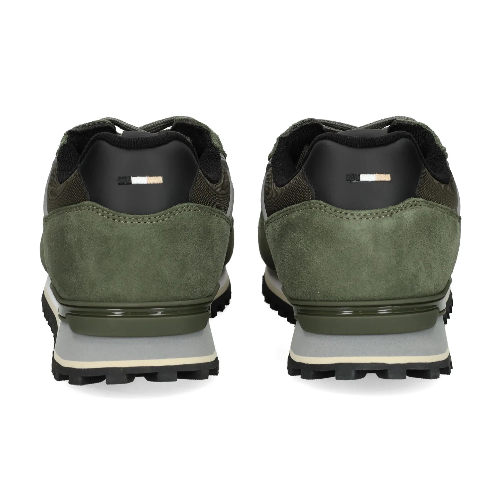 BOSS Zapatillas de Hombre Parkour-L_Runn_sdnyt 301 DARK GREEN